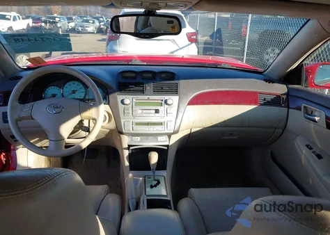 2004 Toyota Camry Solara Sle V6 из США, поврежденный, VIN 4T1CA30PX4U016760